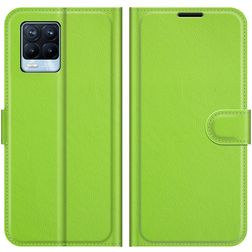 Mobigear Classic Housse Realme 8 Etui Porte-Monnaie - Vert