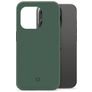 Mobilize Rubber Gelly Coque iPhone 15 Pro Coque arrière en TPU Souple - Matt Green