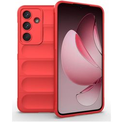 Mobigear Bumpy Coque Samsung Galaxy S25 FE Coque arrière en TPU Souple - Rouge