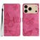 Mobigear Butterfly Housse iPhone 17 Pro Max Etui Porte-Monnaie - Rouge