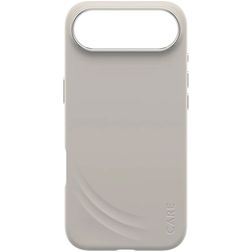 CARE by PanzerGlass Feature FLOW Coque iPhone Air MagSafe Coque arrière en Silicone Anti-Chocs - Vanilla