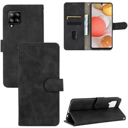 Mobigear Retro Housse Samsung Galaxy A42 Etui Porte-Monnaie - Noir