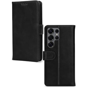 Mobilize Premium Gelly Housse Samsung Galaxy S26 Ultra Etui Porte-Monnaie - Noir