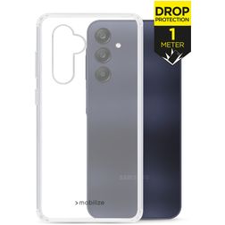 Mobilize Naked Protection Coque Transparente Samsung Galaxy S25 Plus Coque arrière Rigide Anti-Chocs - Transparent