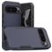 Mobigear Heavy Armor Google Pixel 9 Pro XL Plastique rigide Coque arrière Antichoc - Bleu foncé
