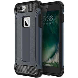 Mobigear Outdoor Coque iPhone 7 Plus Coque arrière Rigide Anti-Chocs - Dark Blue