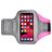 Mobigear Easy Fit Brassard Téléphone Google Pixel 7 Brassard Coque de Sport en Neoprène - Rose