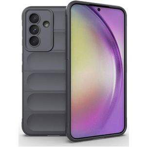 Mobigear Bumpy Coque Samsung Galaxy A56 Coque arrière en TPU Souple - Dark Grey