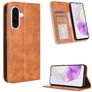 Mobigear Sensation Housse Samsung Galaxy A56 Etui Porte-Monnaie - Marron