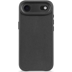 Decoded Coque iPhone Air Coque arrière en Cuir Véritable Anti-Chocs - Noir