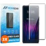 Mobigear Premium HTC U24 Pro Verre trempé Protection d'écran - Compatible Coque (Lot de 3)