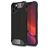 Mobigear Outdoor Coque iPhone 12 Coque arrière Rigide Anti-Chocs - Noir