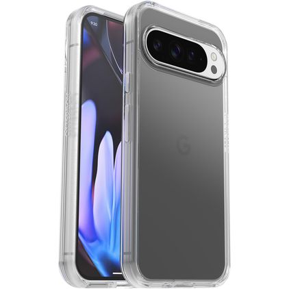 Otterbox Symmetry Coque Transparente Google Pixel 9 Pro XL Coque arrière Rigide Anti-Chocs - Transparent