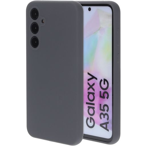 Mobiparts Coque Samsung Galaxy A35 Coque arrière en Silicone - Urban Grey