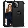 Mobigear Ultra Tough iPhone 11 Pro Max Plastique rigide Coque arrière Antichoc - Noir