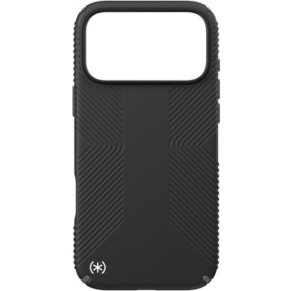 Speck Presidio2 Grip Coque iPhone 18 Pro Max MagSafe Coque arrière Rigide Anti-Chocs - Noir