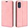 Mobigear Retro Slim Housse Motorola Moto E32s Etui Porte-Monnaie - Rose