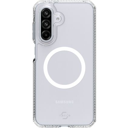 ITSKINS Level 2 HybridMagClear R Transparent Samsung Galaxy A16 MagSafe Plastique rigide Coque arrière Antichoc - Transparent