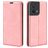 Mobigear Retro Slim OPPO Reno 8 5G Étui Portefeuille - Rose