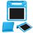 Xccess Kids Guard Coque iPad Pro 11 Pouces (2022) Coque de tablette pour enfants avec Poignée Enfants en EVA - Bleu