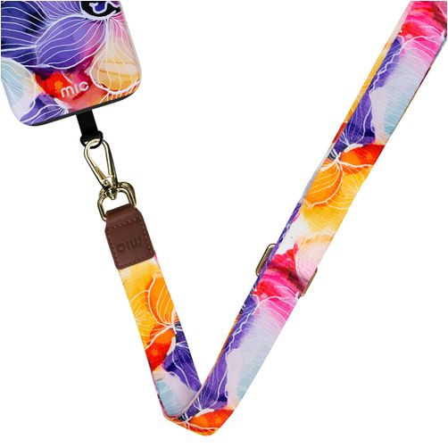 MIO Lanyard - Cordon de téléphone universel ajustable - Flowers