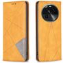 Mobigear Rhombus Slim Housse OPPO Find X6 Etui - Cognac