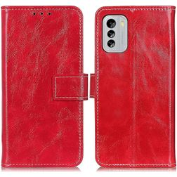 Mobigear Basic Nokia G60 5G Étui Portefeuille - Rouge