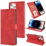 Mobigear Wallet Housse iPhone 14 Pro Etui Porte-Monnaie - Rouge