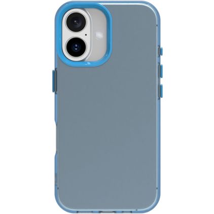Mobigear Crystal Coque iPhone 16 Plus Coque arrière Rigide - Bleu