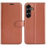 Mobigear Classic Housse Samsung Galaxy S25 FE Etui Porte-Monnaie - Marron