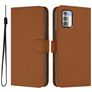 Mobigear Urban Wallet Housse Nokia G42 Etui Porte-Monnaie - Marron