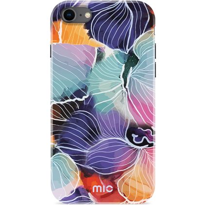 MIO Coque iPhone 8 MagSafe Coque arrière Rigide - Flowers