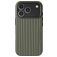 Nudient Bold Coque iPhone 18 Pro MagSafe Coque arrière Rigide - Olive Green
