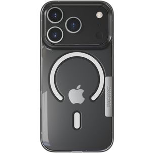 Nudient Thin Magsafe Transparent iPhone 17 Pro Plastique rigide Coque arrière - Transparent