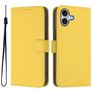 Mobigear Urban Wallet Housse iPhone 16 Plus Etui Porte-Monnaie - Jaune