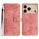 Mobigear Butterfly Housse iPhone 17 Pro Max Etui Porte-Monnaie - Rose
