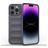Mobigear Bumpy Coque iPhone 15 Pro Max Coque arrière en TPU Souple - Charcoal
