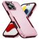 Mobigear Heavy Armor Coque iPhone 16 Pro Coque arrière Rigide Anti-Chocs - Rose