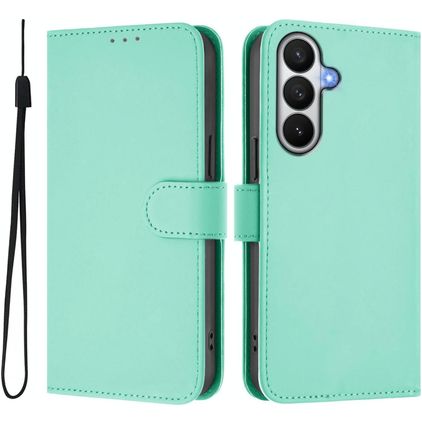 Mobigear Urban Wallet Housse Samsung Galaxy S26 Etui Porte-Monnaie - Mint Green
