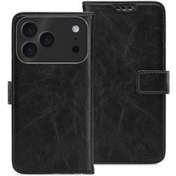 My Style Flex Wallet Housse iPhone 17 Pro Etui Porte-Monnaie - Noir