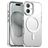 Mobigear Shockproof Coque iPhone 18 MagSafe Coque arrière Rigide - Blanc