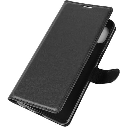 Mobigear Classic Housse Motorola Moto G 5G Plus Etui Porte-Monnaie - Noir