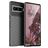 Mobigear Groove Coque Google Pixel 7 Pro Coque arrière en TPU Souple - Noir