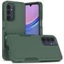Mobigear Heavy Armor Coque Transparente Samsung Galaxy A16 Coque arrière Rigide Anti-Chocs - Vert