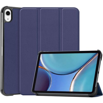 Mobigear Tri-Fold Coque iPad Mini 7 (2024) Etui - Dark Blue