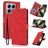 Mobigear Wallet Housse Xiaomi 14T Pro Etui Porte-Monnaie - Rouge