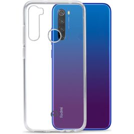 Mobilize Gelly Coque Transparente Xiaomi Redmi Note 8T Coque arrière en TPU Souple - Transparent