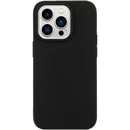 Mobigear Colors Coque iPhone 14 Pro Max Coque arrière en TPU Souple - Noir