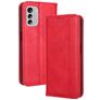 Mobigear Sensation Housse Nokia G60 5G Etui Porte-Monnaie - Rouge