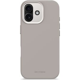 Decoded Coque iPhone 17 Coque arrière en Silicone - Soft Taupe